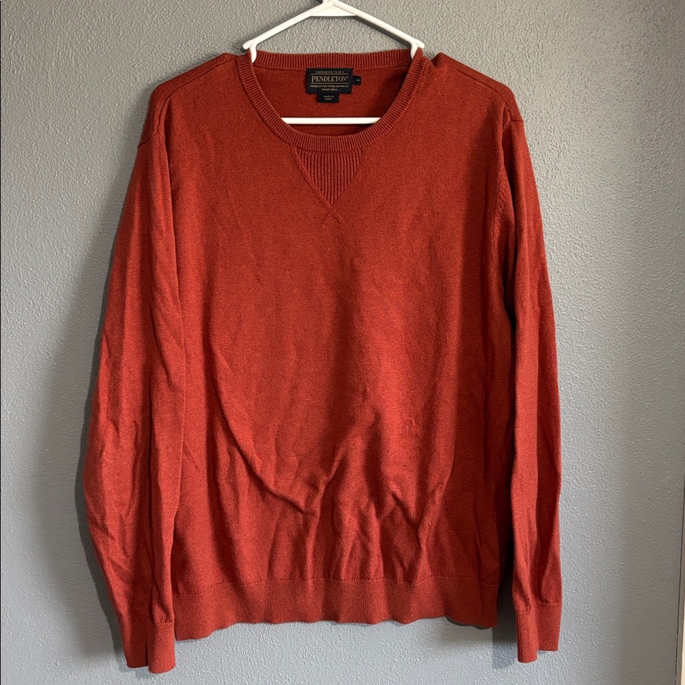 Pendleton Rust Red Sweater - image 2